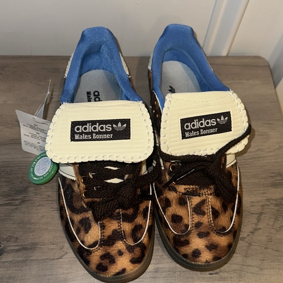 Adidas x Wales Bonner samba leopard size 6.5 - Picture 2 of 4